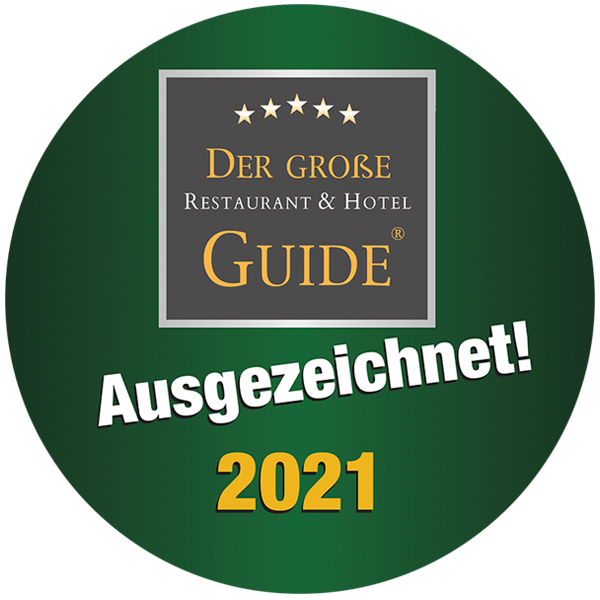 "Der große Restaurant und Hotel Guide" Ausgezeichnet 2021